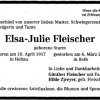 Sturm Elsa Julie 1917-2003 Todesanzeige